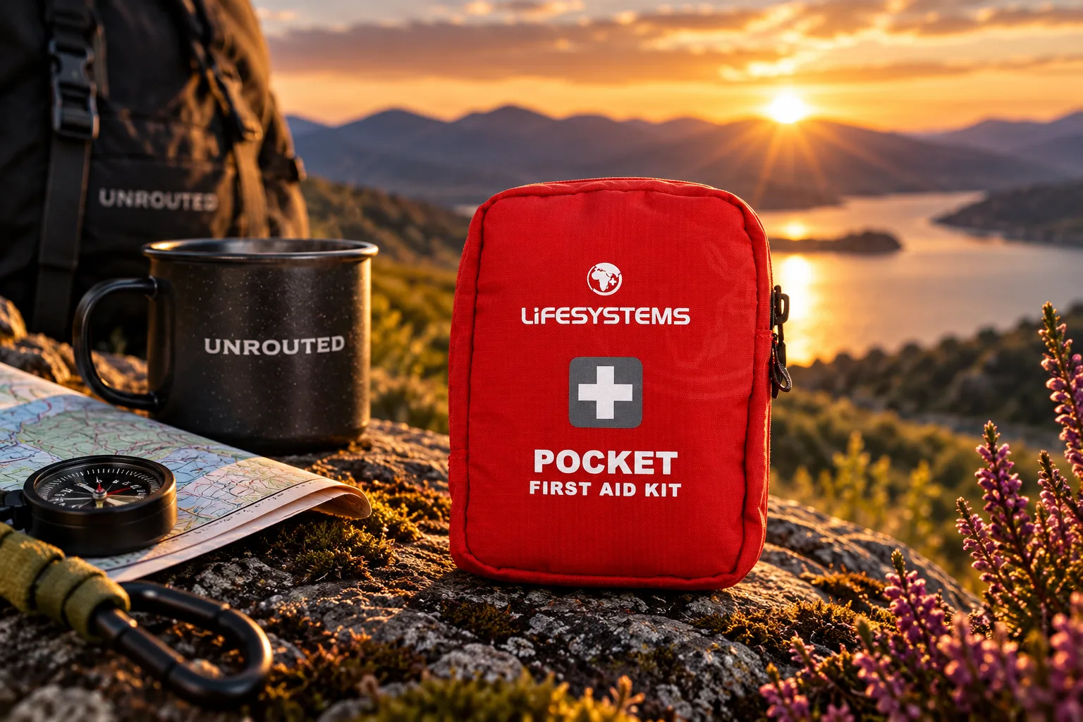 Lifesystems Pocket First Aid Kit outdoors